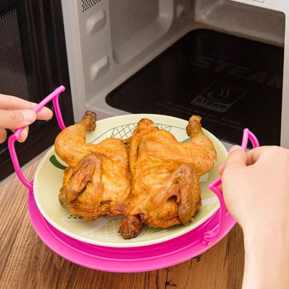 Multifunctional Microwave Layered Steaming Rack/Tray(2Pack)