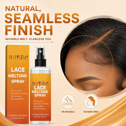 🧑‍🦱 Lace Melting Spray | Extreme Firm Hold Wig Lace Adhesive Spray
