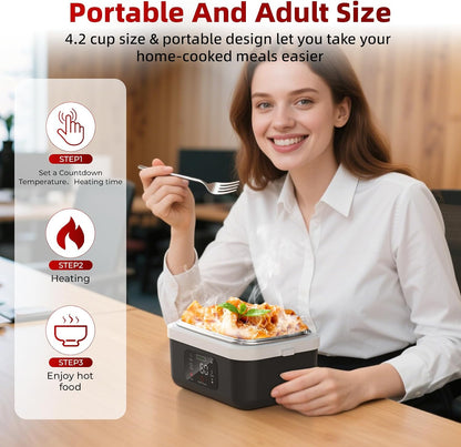 🔥Portable Electric Heating Lunch Box