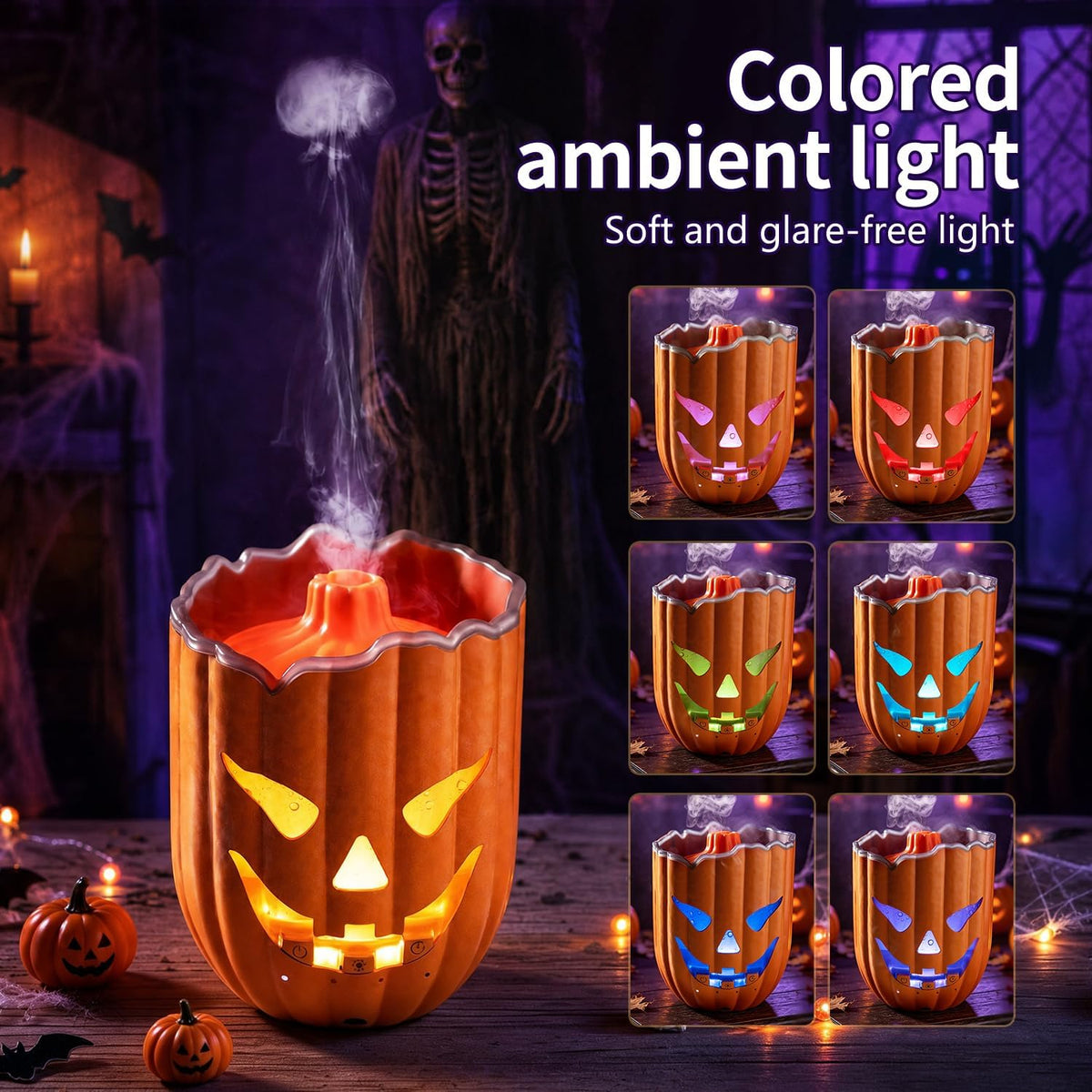 🎃💧 Halloween Pumpkin Aroma Diffuser