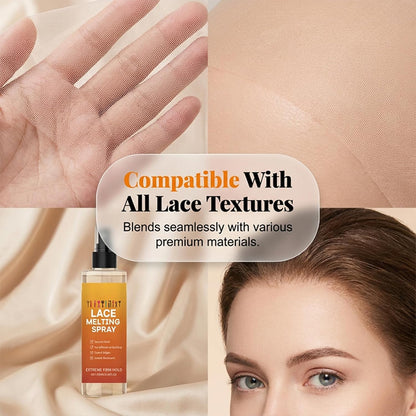 🧑‍🦱 Lace Melting Spray | Extreme Firm Hold Wig Lace Adhesive Spray