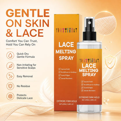 🧑‍🦱 Lace Melting Spray | Extreme Firm Hold Wig Lace Adhesive Spray