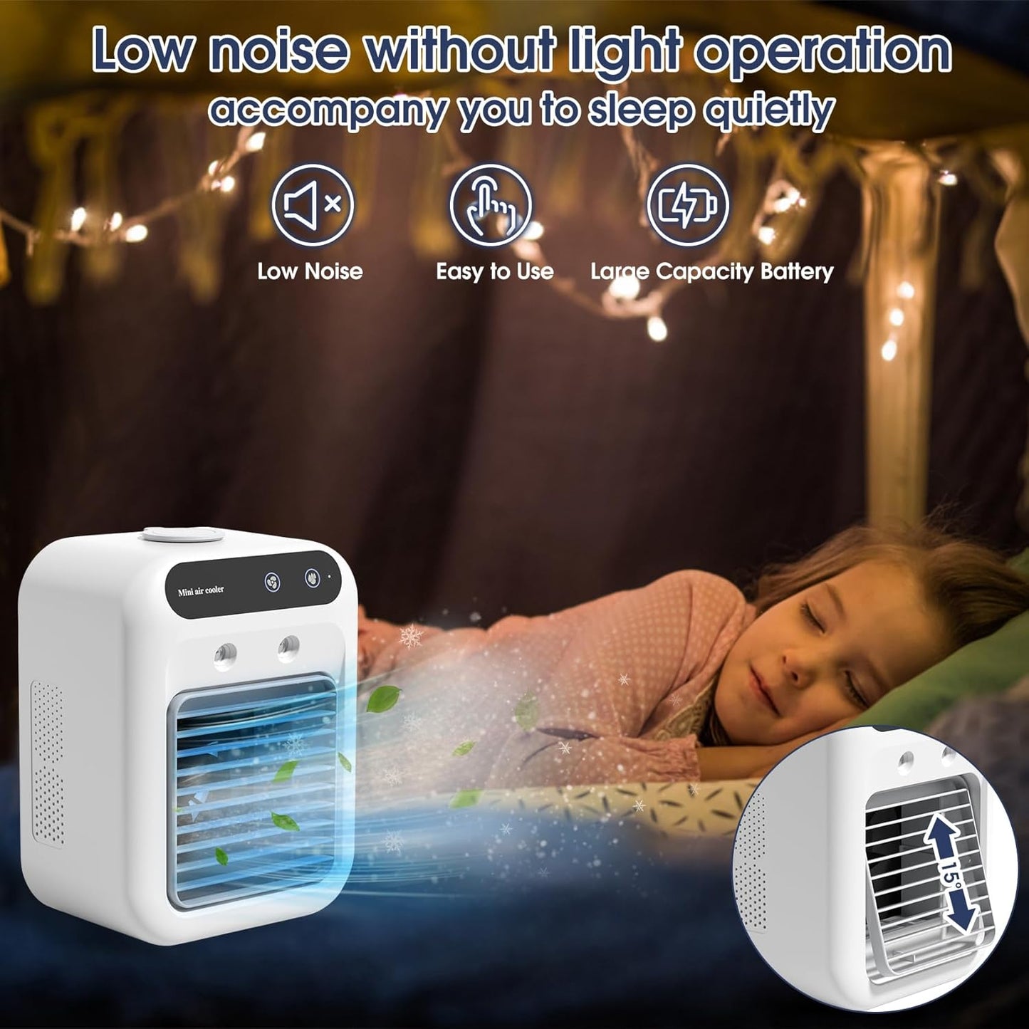 💨Portable USB Desktop Humidifying Cooling Fan