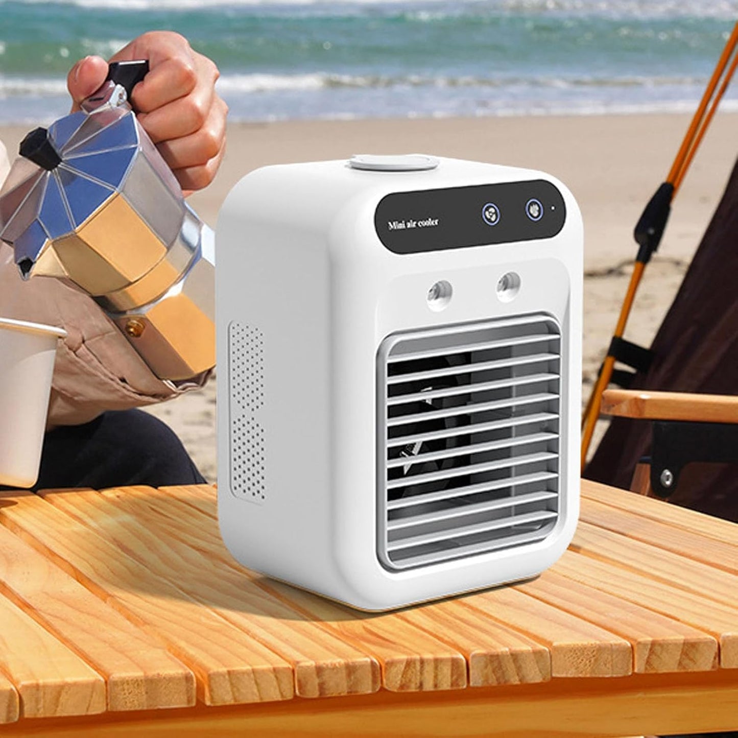 💨Portable USB Desktop Humidifying Cooling Fan