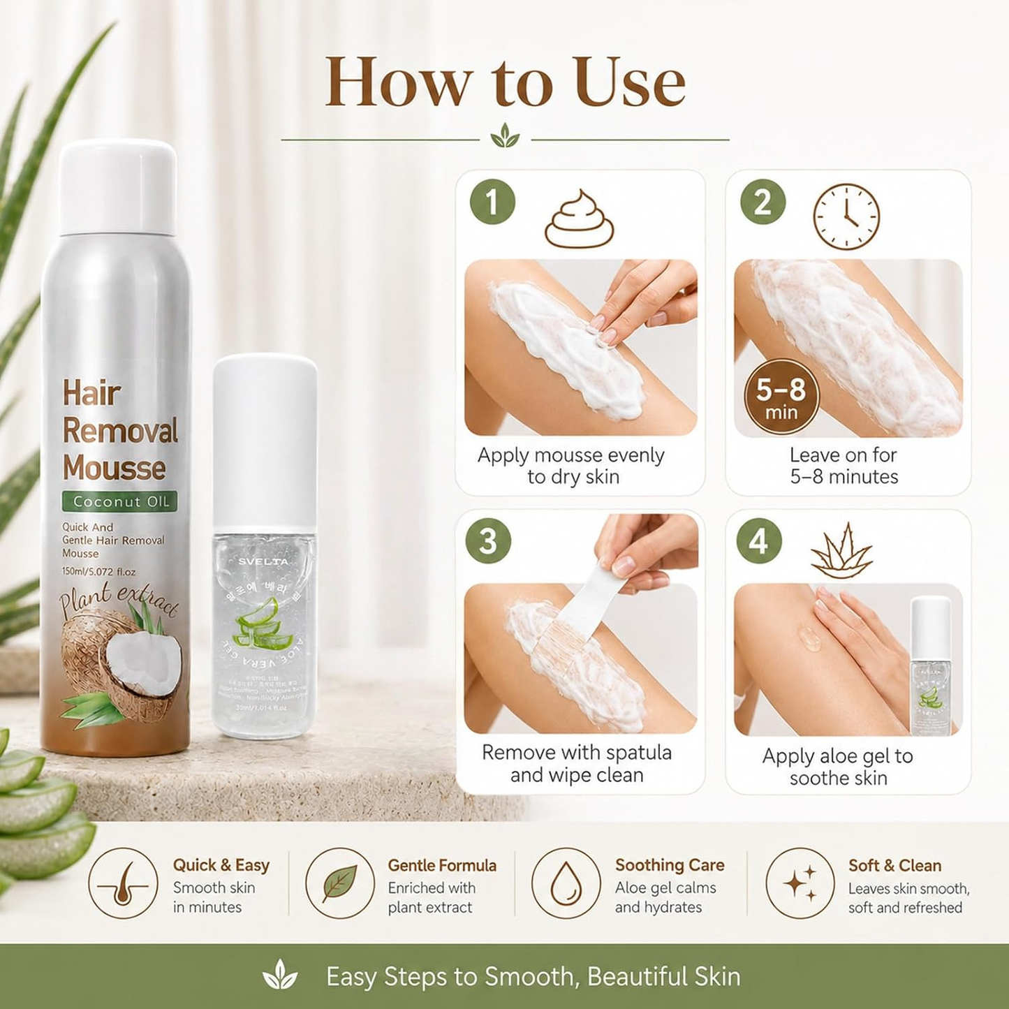 Hair Removal Mousse
