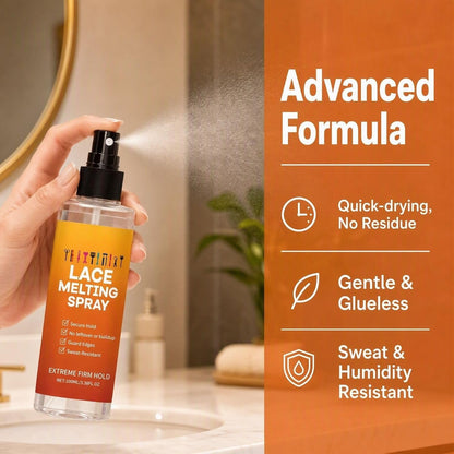 🧑‍🦱 Lace Melting Spray | Extreme Firm Hold Wig Lace Adhesive Spray