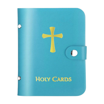 ✈️Gold-Stamped Leather Passport Holder with Airplane Clasp