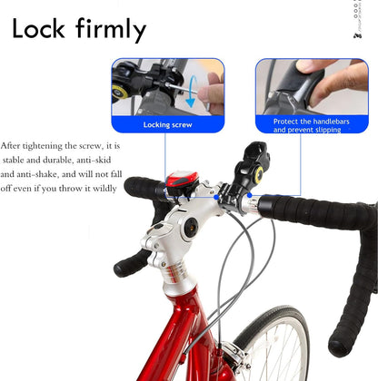 🚴Motorcycle & Bike Handlebar Camera Mount with Telescopic Selfie Stick | Cycling POV Recording Bracket