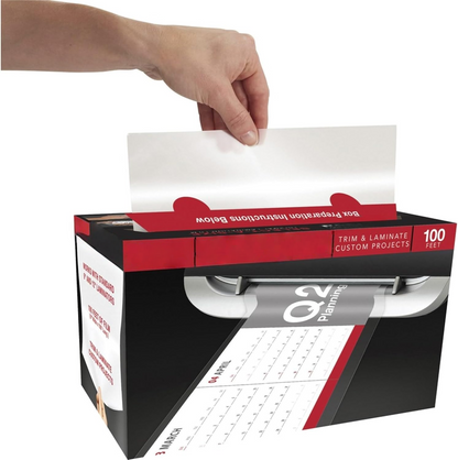 📜 9 Inch 100ft Roll Laminating Film | 3 Mil Ultra Clear Heat Laminator Roll Film