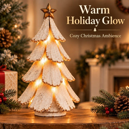🎄🌙Vintage Lighted Christmas Tree Figurine