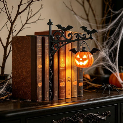 🎃 Halloween  Bookend Light | Gothic Spooky Home Decor