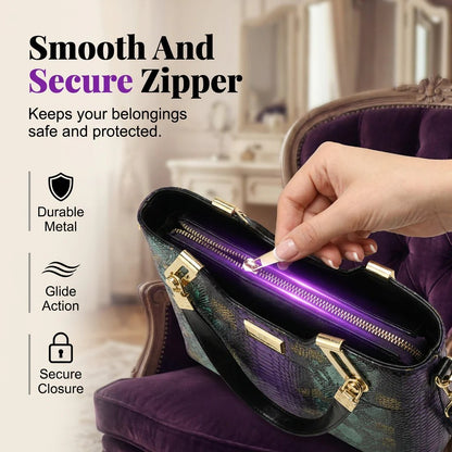 🏆Exclusive discounts for the Queen 49% OFF🔥Elegant Snakeskin PU Leather Tote Bag