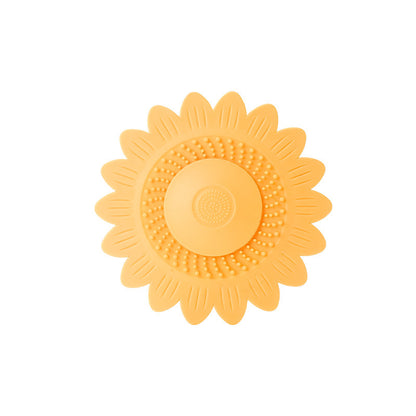 🌻4PCS-Sunflower Silicone Drain Cover| Hair Catcher & Anti-odor Stopper