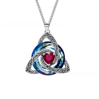 🛡️ Celtic Birthstone Shield: Wear Your Protection & Story ✨