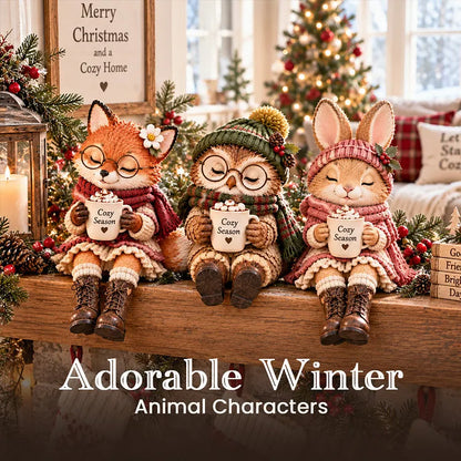🦌 Christmas animal companion decorations – cute and keepsakes to cherish for years to come.