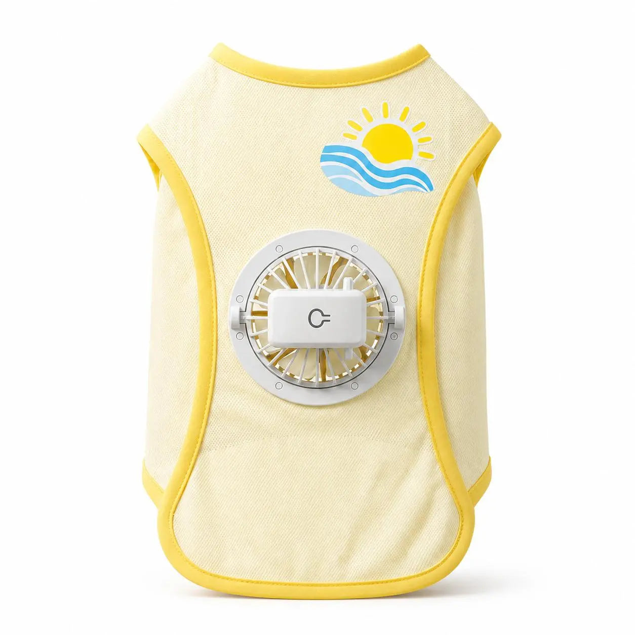 🐶 Summer Dog Cooling Vest with Detachable 3-Speed Fan | Breathable Mesh Pet Cool Shirt