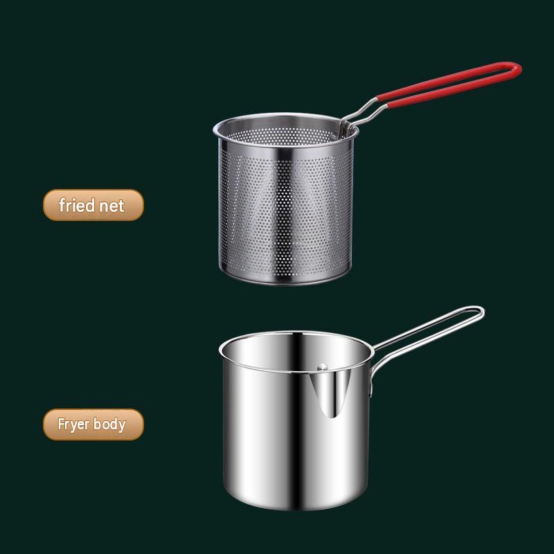 🔥304 Stainless Steel Multifuntional Fryer