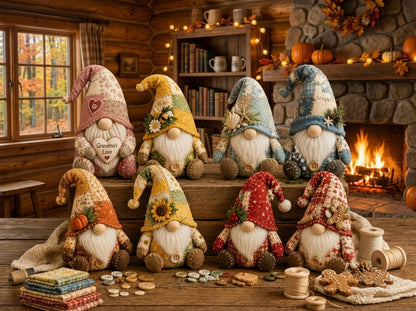 🎁 DIY Patchwork Gnome Kit – Create Your Own Cozy Decor