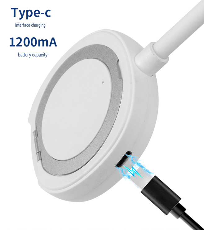 🌬️Magnetic Phone Back Mini Fan | Rechargeable Flexible Gooseneck Portable Fan