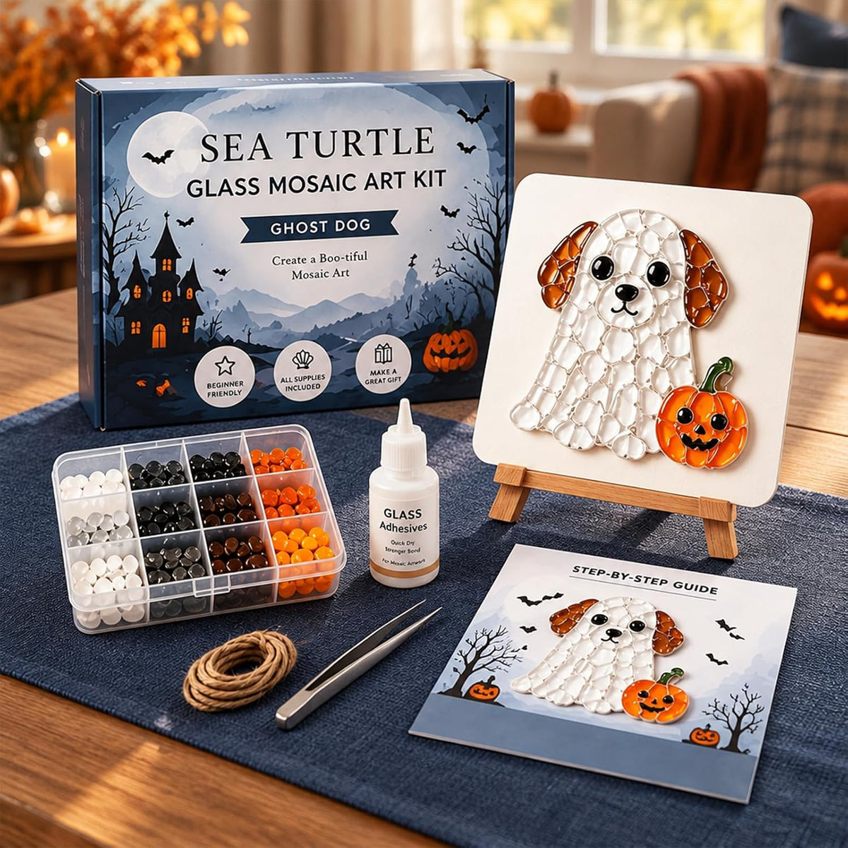 🎄Christmas Sea Glass Art Kit