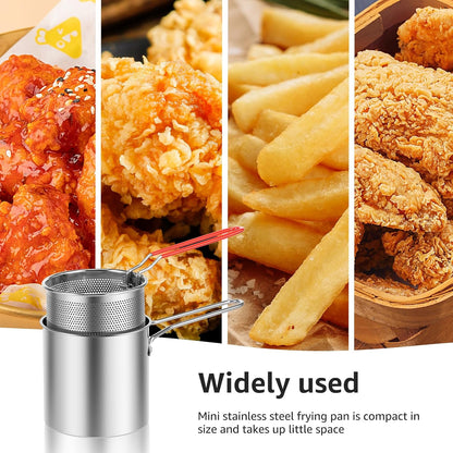 🔥304 Stainless Steel Multifuntional Fryer