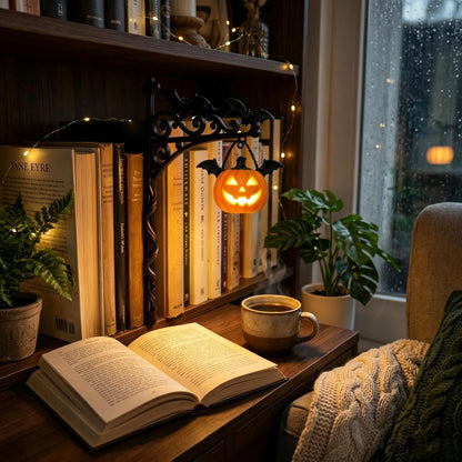 🎃 Halloween  Bookend Light | Gothic Spooky Home Decor