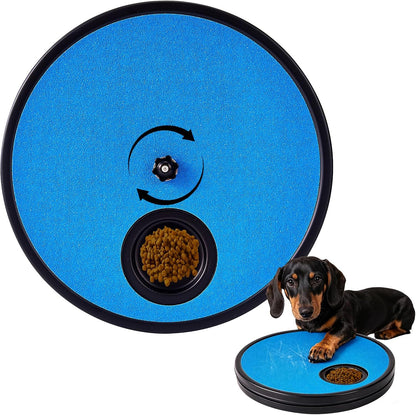 🦮3‑in‑1 Interactive Dog Nail Grinding & Treat Feeding Turntable