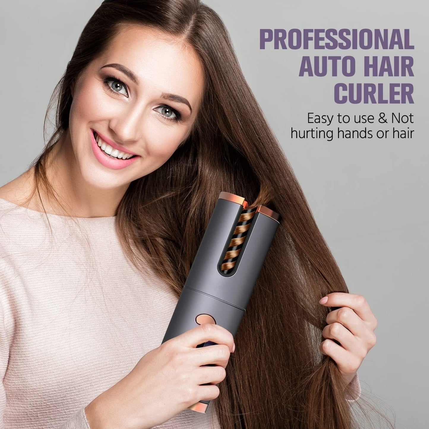 Automatic Cordless Hair Curler