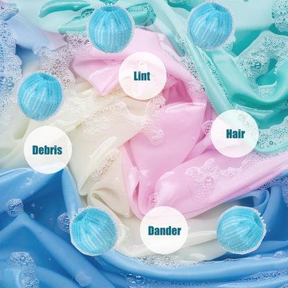 🐶🐱 Reusable Pet Hair Removal Laundry Balls-8 Pieces