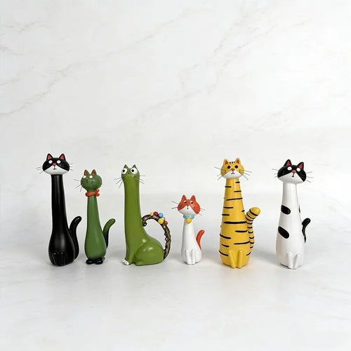 Handmade quirky cat-shaped vase