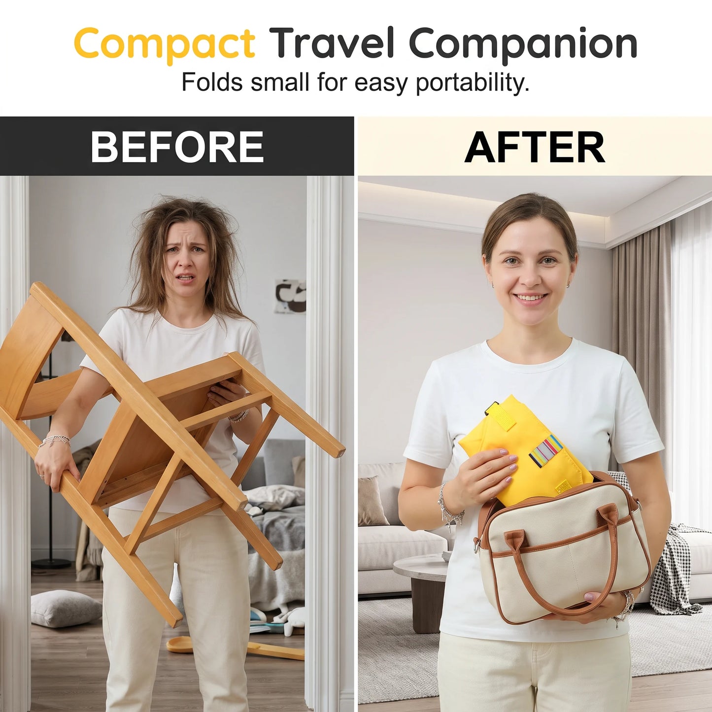 👶🛡️Baby High Chair Seat Belts - Portable Dining Straps Holder