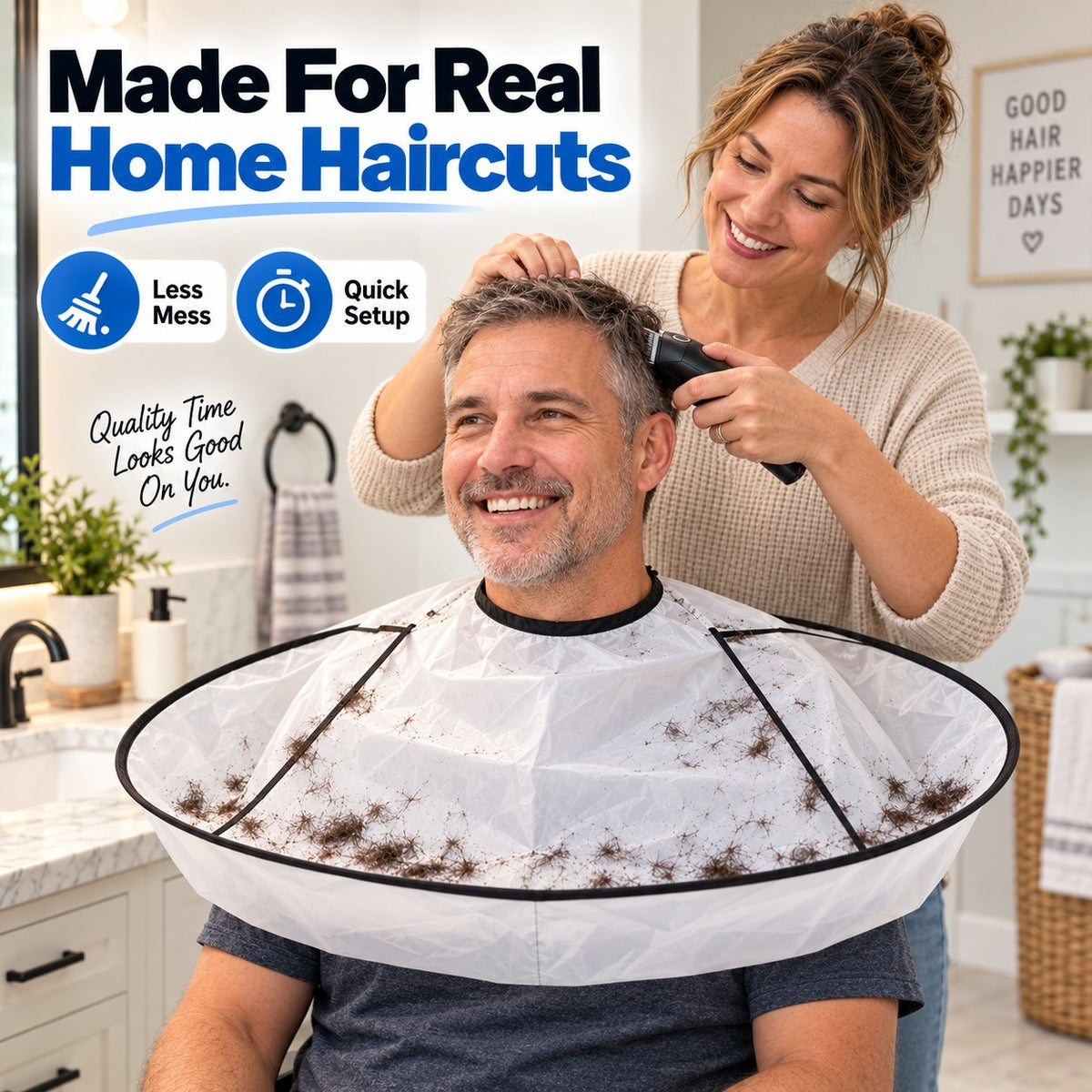 ✂️Portable Waterproof Haircutting Cape