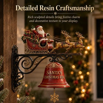 🎅🔔Santa Sleigh Decorative Door Bell
