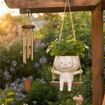 🎃Swing Pumpkin Hanging Planter Pot