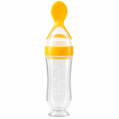 👶 Baby Food Squeeze Feeder – Mess-Free Feeding Spoon & Portable Baby Food Dispenser for Easy Mealtime