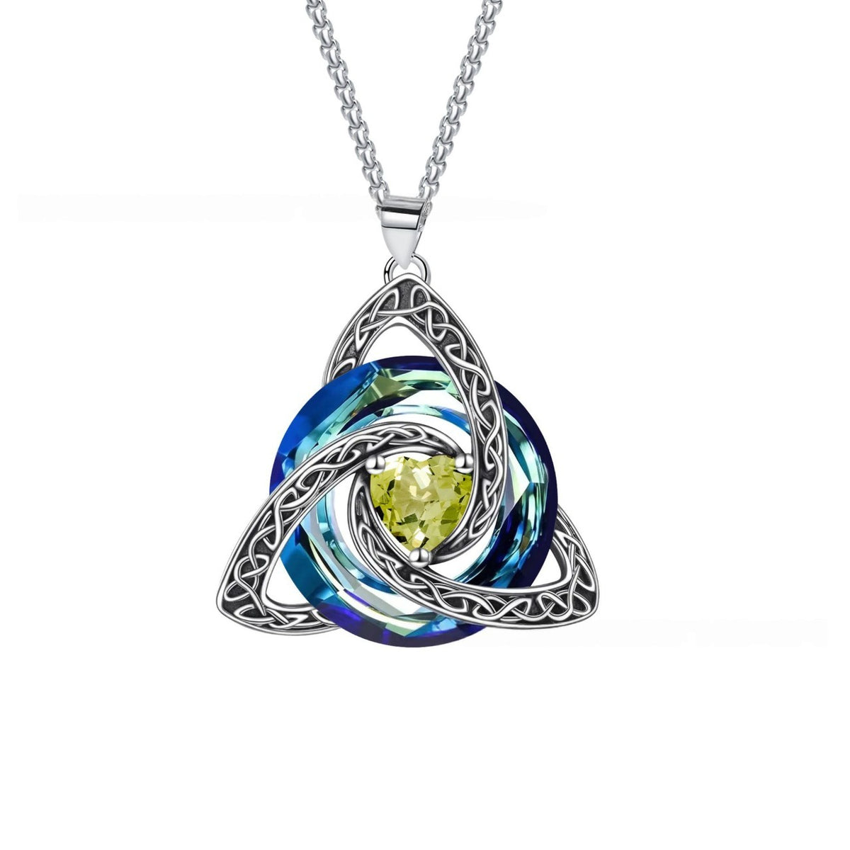 🛡️ Celtic Birthstone Shield: Wear Your Protection & Story ✨