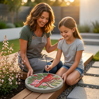 🐦 Hummingbird Garden Art Stepping Stone Mold