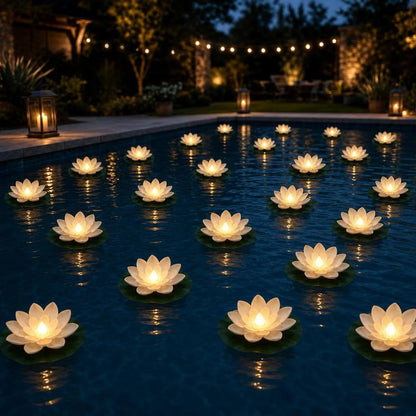 🪷Floating Lotus Lights