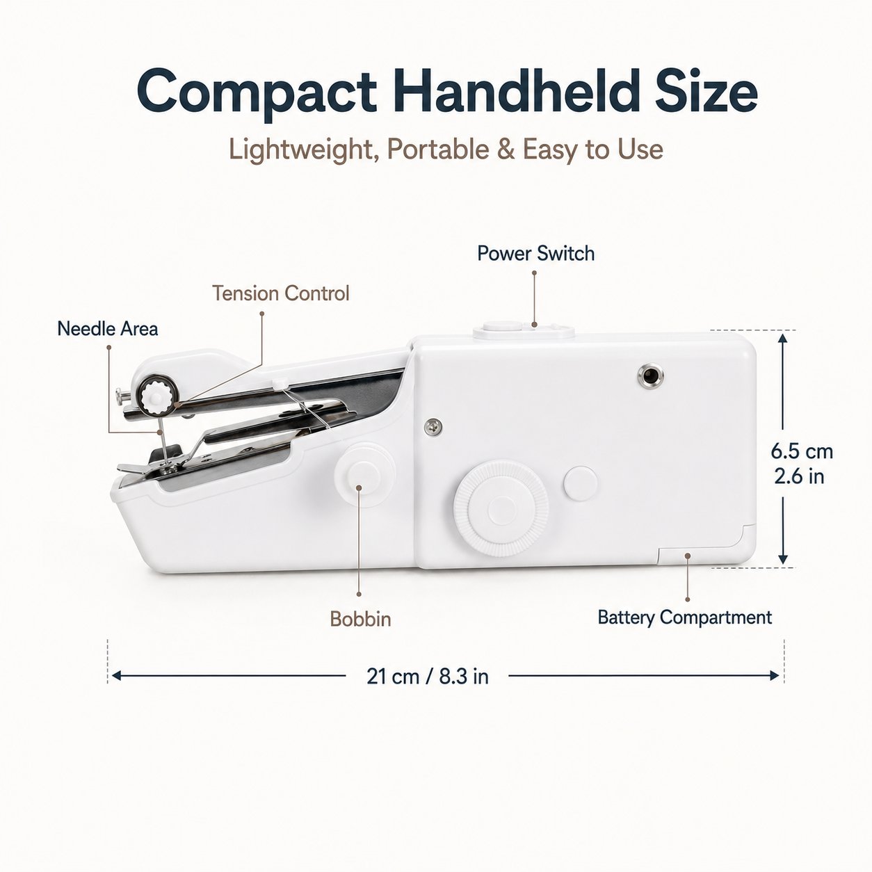 🧵👚🩳Portable Handheld Electric Sewing Machine Kit——Suitable for Beginners