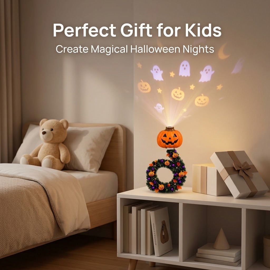 🎃Halloween Pumpkin Projector Light