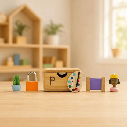 Montessori Phonetic Alphabet Cabinet