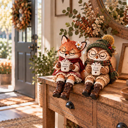 🦌 Christmas animal companion decorations – cute and keepsakes to cherish for years to come.
