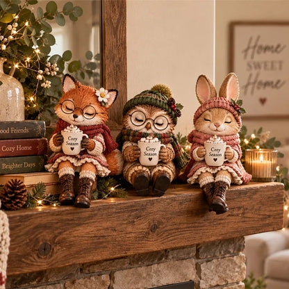 🦌 Christmas animal companion decorations – cute and keepsakes to cherish for years to come.