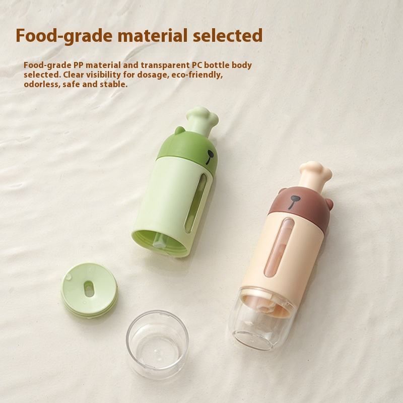 🍞Press Type Kitchen Condiment Dispenser