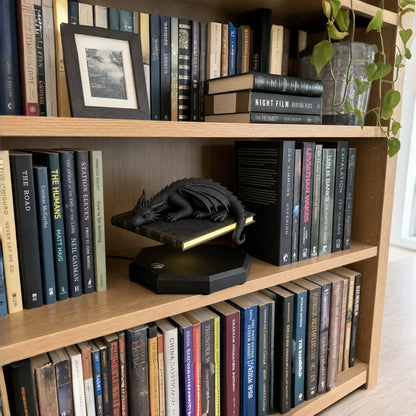 🐉 Levitating Sleeping Dragon Book Night Light
