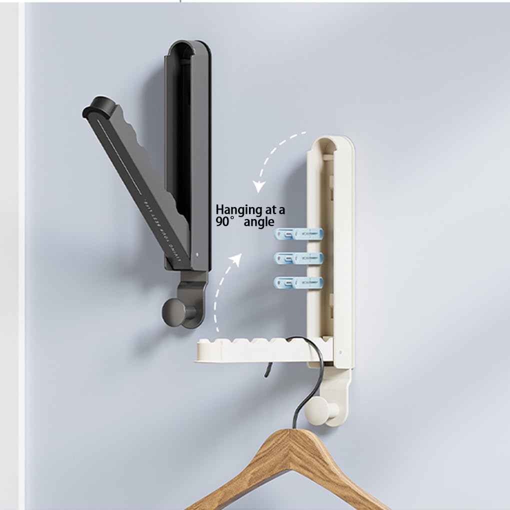 🚪 Foldable Over-the-Door Clothes Rack
