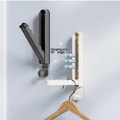 🚪 Foldable Over-the-Door Clothes Rack