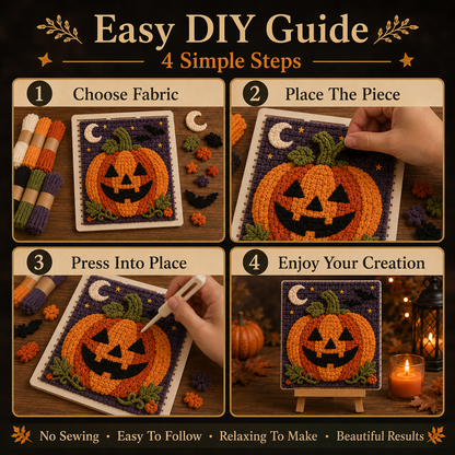 🎃 Halloween Fabric Weaving Kit