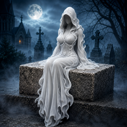 👻Ghost Goddess Shelf Sitter