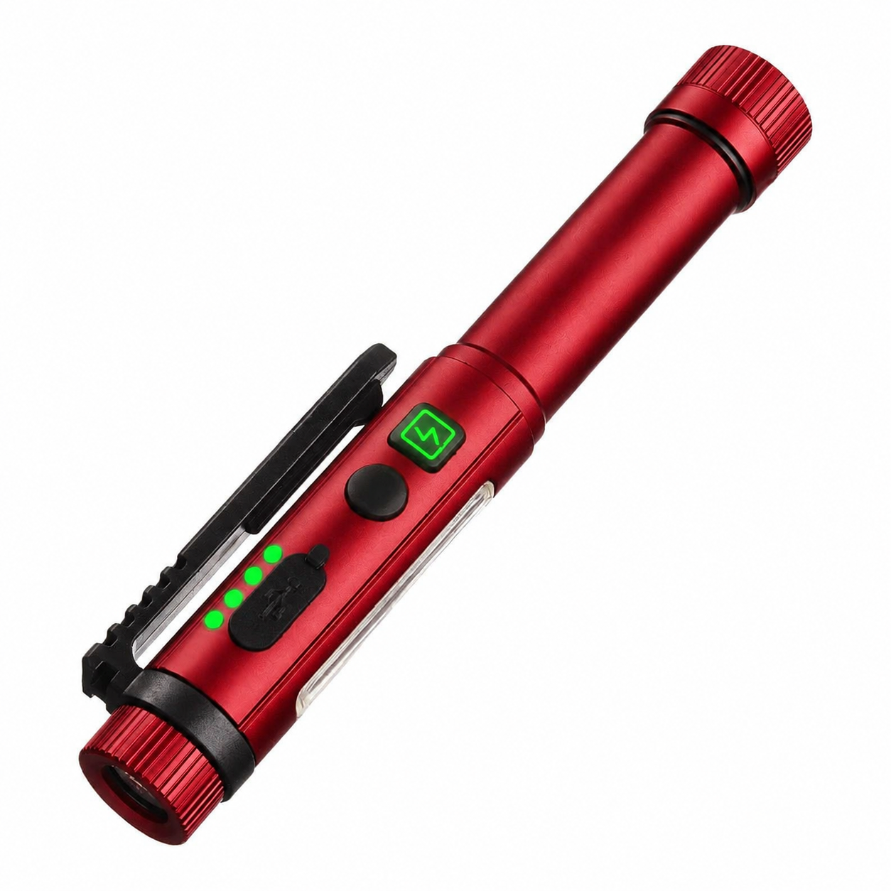 🔦🧲Multifunctional Magnetic Pen-Style Work Light – Portable, Rotatable LED Work Flashlight; Hands-Free Lighting with Magnetic Base